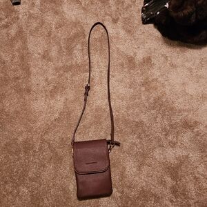 Elegant Brown Crossbody Bag